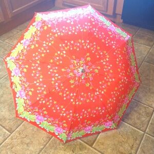Vintage Ted Floral Umbrella